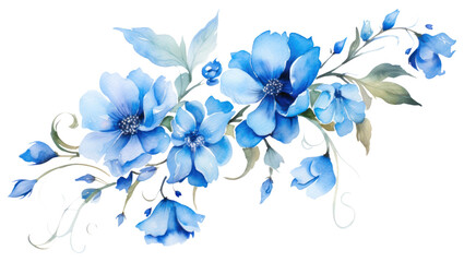 PNG Blue flowers pattern plant inflorescence.