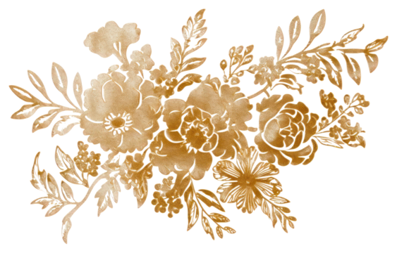 PNG Flower bouquet pattern creativity decoration.