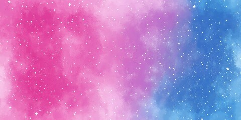Fototapeta premium Abstract watercolor background with pink, purple, and blue colors.
