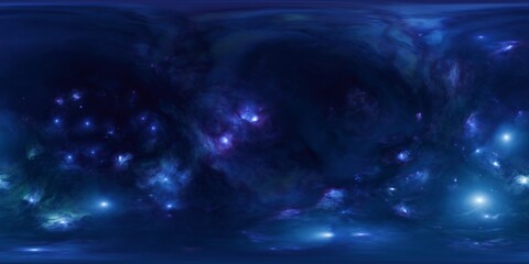 360-degree HDR Space Environment for 3D Worlds