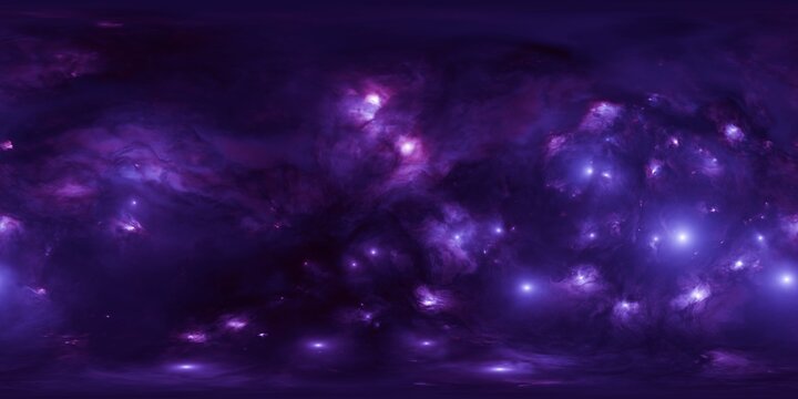 High Dynamic Range Galaxy Image for IBL and 3D Scenes