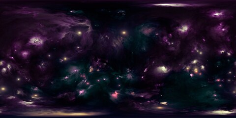 Stunning HDR Space Texture for 3D Rendering