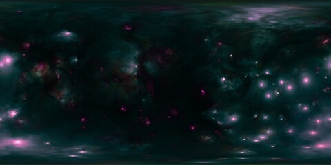 Realistic Space HDRi &ndash; Deep Universe Starfield