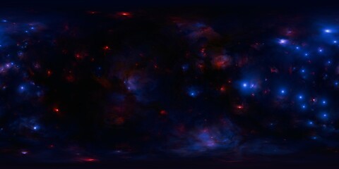 HDR Space Environment Map for Lighting and Reflections