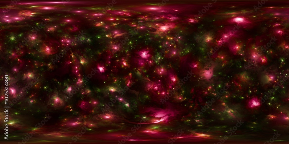 Canvas Prints hyper-realistic 12k hdri skybox of space nebula and stars in 360 panorama for cinematic vfx and game