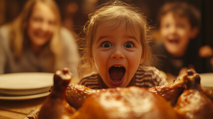 Unforgettable Moments of Joy at Family Thanksgiving Dinner