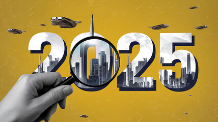Future city vision 2025: Urban development magnified.
