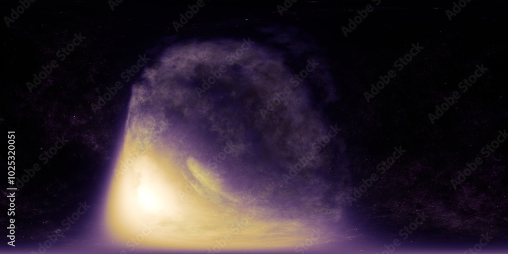 Canvas Prints hdr galaxy lighting map for photorealistic cgi