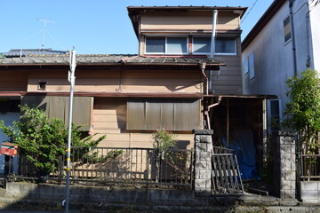空き家になった日本の住宅