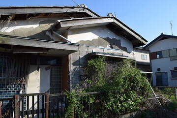空き家になった日本の住宅