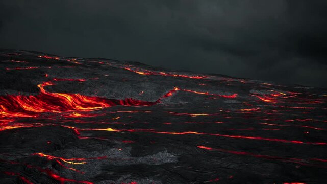 3D. USA. Hawaii. Kilauea Lava Reef