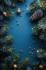 Festive Spruce and Bells for the Holidays