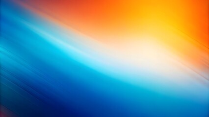 colorful abstract gradient with orange and blue tones