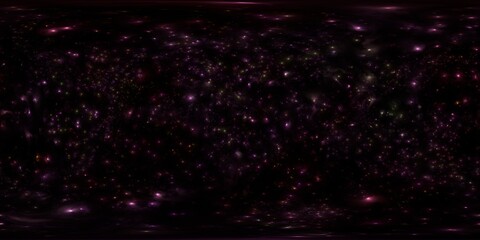 Colorful Galactic HDR Map for Realistic Space Scenes