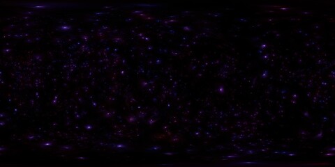 High Dynamic Range 3D Lighting Texture of Deep Space