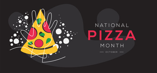 National Pizza Month, held on October.