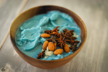 Desayuno sanamente saludable, rico y nutritivo