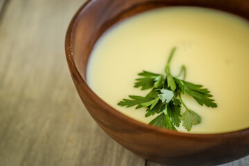 sopa, Desayuno sanamente saludable, rico y nutritivo