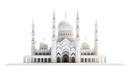 Fototapeta premium PNG Architecture building white dome.