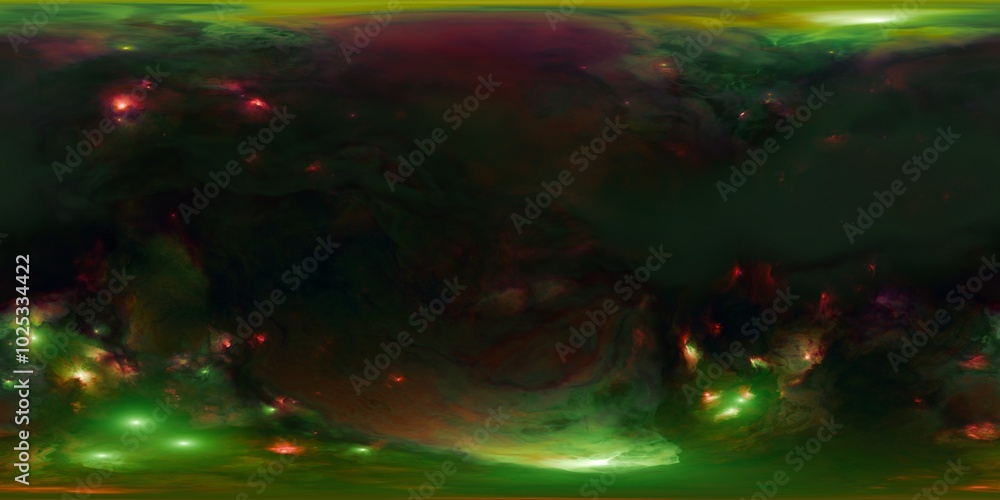 Canvas Prints hdr space lighting texture for 3d galaxy visualization