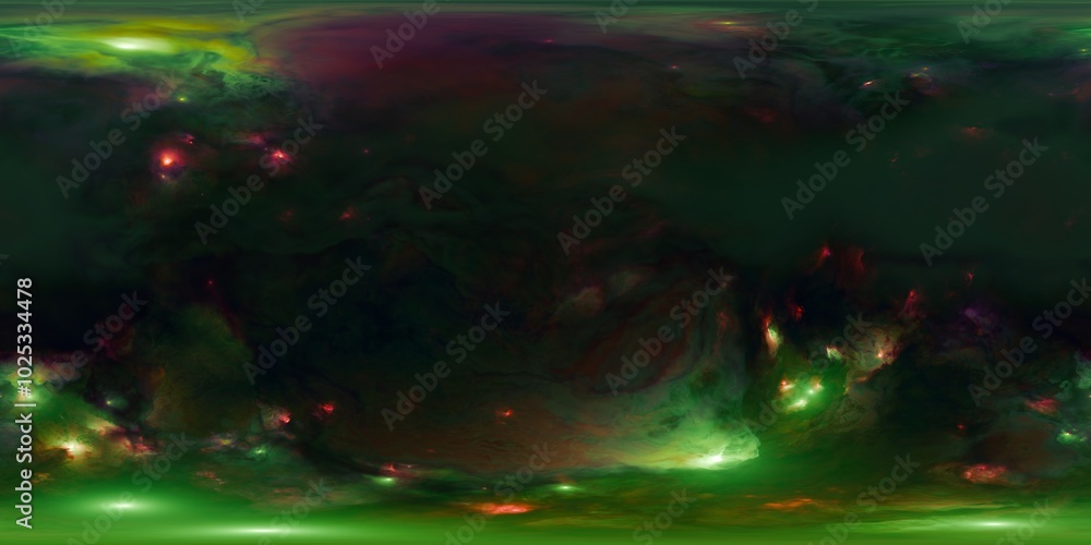 Canvas Prints 360-degree deep space hdr panorama for lighting maps
