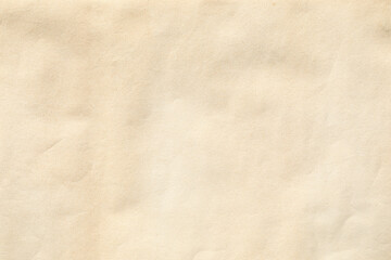 Crumpled yellow background paper texture