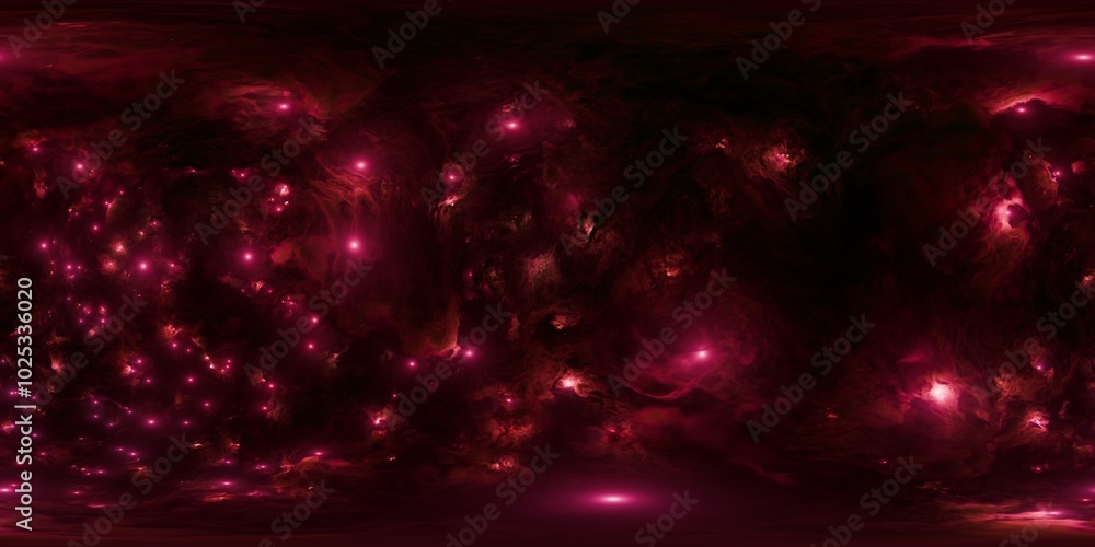 Wall mural high dynamic range 3d lighting texture of a starry sky