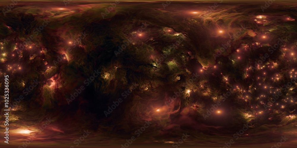 Wall mural deep space hdr environment map for 3d lighting
