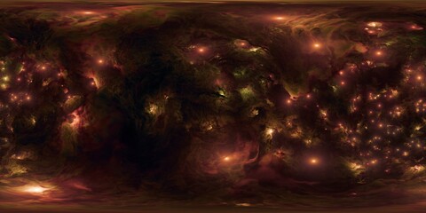 Deep Space HDR Environment Map for 3D Lighting