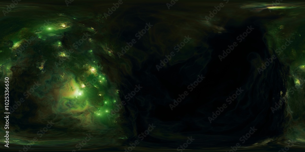 Wall mural deep space hdr environment map for 3d lighting