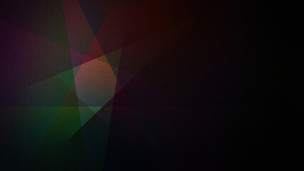 Obraz premium Dark abstract 4K geometric design with deep shades of green, red, and brown, featuring a grainy texture. Ideal for modern backgrounds, banners, and artistic projects