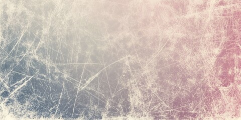 Abstract background with white scratches on a pastel background.