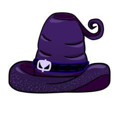 Witch hat in a cute and elegant Halloween event 