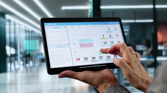 Appointment Schedule Planner And Date Calendar
