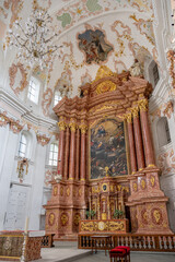 The Lucerne Jesuit Church, a Catholic church in Lucerne