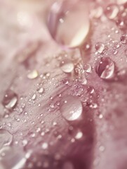 Vivid Rose Droplets