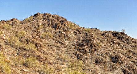 Landscape within the North Mountain Park, Phoenix