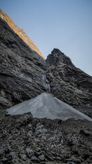 The landscape on the way to Annapurna Base Camp in Nepal