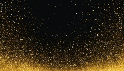 Gold Sparkle Texture with Gradient from Dark to Light