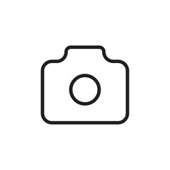 Camera icon Vector set outline