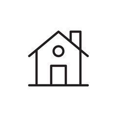 House icon Vector set outline