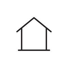 House icon Vector set outline