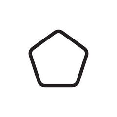 Quarter icon Vector set outline