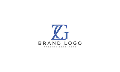 ZG logo design vector template design for brand.