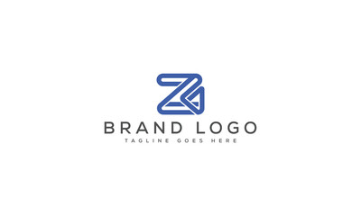 ZG logo design vector template design for brand.