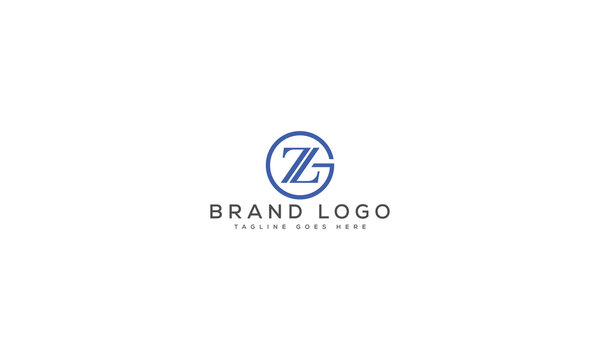 ZG logo design vector template design for brand.