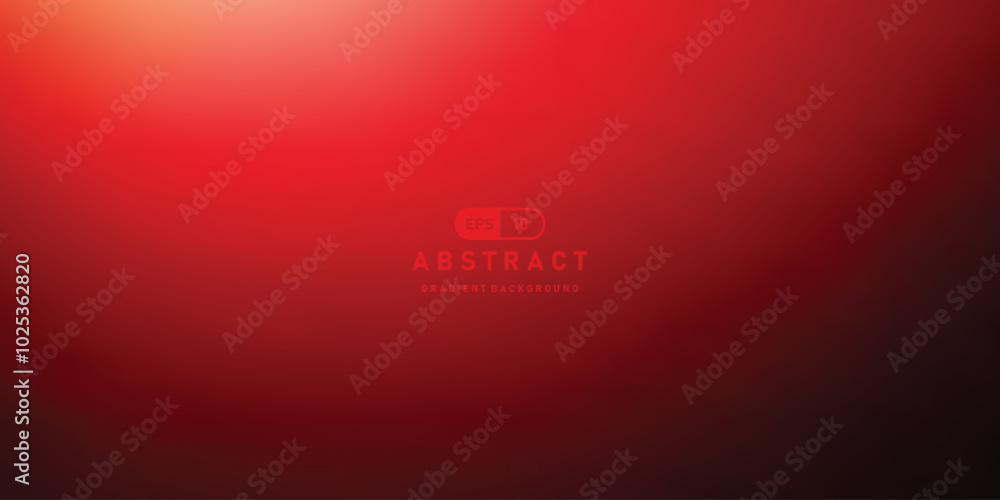 Poster black and red abstract gradient vector background