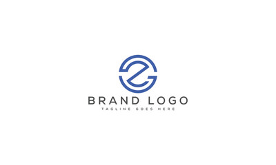 ZG logo design vector template design for brand.