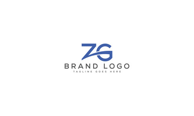 ZG logo design vector template design for brand.