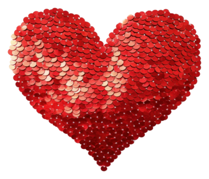 PNG Red heart white background celebration creativity.
